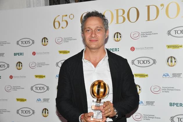 Rome, Italy: Rome, Sala Della Protomoteca in Campidoglio Golden Globe 2025 Awards, In the photo: Claudio Santamaria Rome Italy  - ZUMAp169 20250702_zea_p169_539 Copyright: xVincenzoxLandix