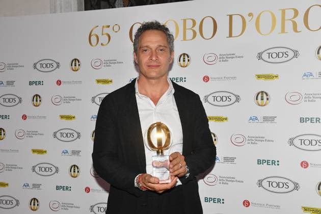 Rome, Italy: Rome, Sala Della Protomoteca in Campidoglio Golden Globe 2025 Awards, In the photo: Claudio Santamaria Rome Italy  - ZUMAp169 20250702_zea_p169_540 Copyright: xVincenzoxLandix