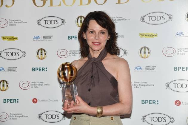 Rome, Italy: Rome, Sala Della Protomoteca in Campidoglio Golden Globe 2025 Awards, In the photo: Barbora Bobulova Rome Italy  - ZUMAp169 20250702_zea_p169_577 Copyright: xVincenzoxLandix