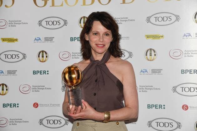 Rome, Italy: Rome, Sala Della Protomoteca in Campidoglio Golden Globe 2025 Awards, In the photo: Barbora Bobulova Rome Italy  - ZUMAp169 20250702_zea_p169_578 Copyright: xVincenzoxLandix