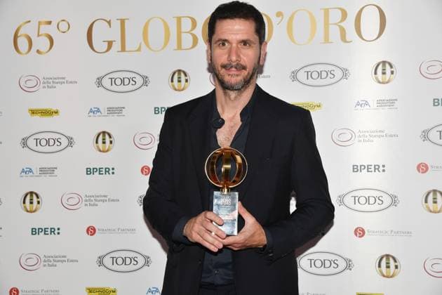 Rome, Italy: Rome, Sala Della Protomoteca in Campidoglio Golden Globe 2025 Awards, In the photo: Gabriele Mainetti Rome Italy  - ZUMAp169 20250702_zea_p169_585 Copyright: xVincenzoxLandix