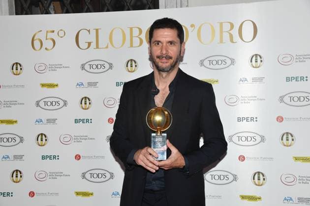 Rome, Italy: Rome, Sala Della Protomoteca in Campidoglio Golden Globe 2025 Awards, In the photo: Gabriele Mainetti Rome Italy  - ZUMAp169 20250702_zea_p169_608 Copyright: xVincenzoxLandix