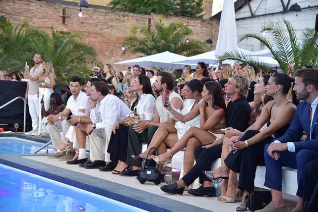 GermanyPremiere JURASSIC World Gaaeste am Pool Ò LASCANA Summer Club Ò the well-known Hamburg lingerie and beachwear brand transformed the urban location ÒMaayaÓ in Berlin Friedrichshain into a tropical oasis with pool in Berlin, on 02 07 2025 Photopress Mueller