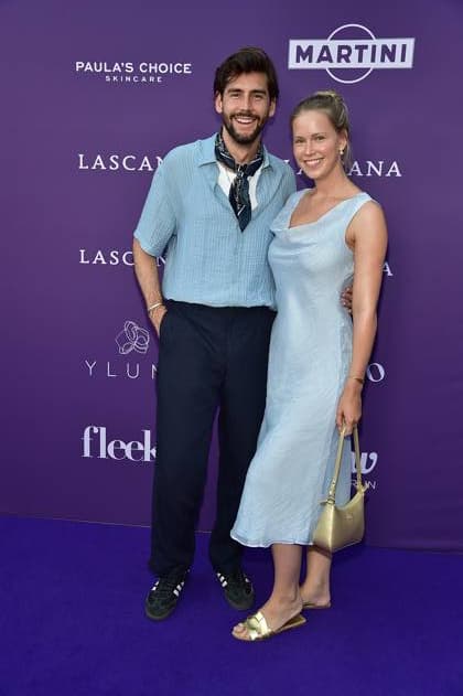 GermanyPremiere JURASSIC World Alvaro Soler with wife Melanie Kroll ã LASCANA Summer Club Ò the well-known Hamburg lingerie and beachwear brand transformed the urban location ãMaayaÒ in Berlin Friedrichshain into a tropical oasis with pool in Berlin, on 02 07 2025 Photopress Mueller
