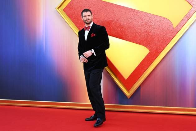 David Corenswet attends Superman Fan Event at Cineworld Leicester Square in London, England. UK. Wednesday 2nd July 2025. Copyright: xJamesxWarrenx S1GU44~O