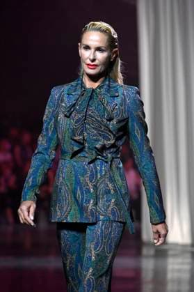Model at the Marcel Ostertag Fashion Show at the Berlin Fashion Week S S 2026 in the Uber Eats Music Hall Berlin, 02 07 2025 Foto:xN.xKubelkax xFuturexImagex ostertag_5728