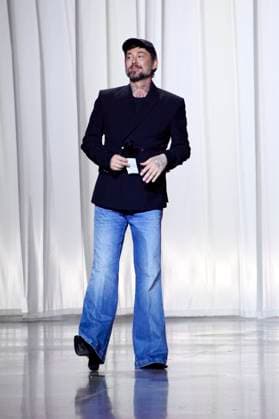 Marcel Ostertag at the Marcel Ostertag Fashion Show at Berlin Fashion Week S S 2026 in the Uber Eats Music Hall Berlin, 02 07 2025 Foto:xN.xKubelkax xFuturexImagex ostertag_5733