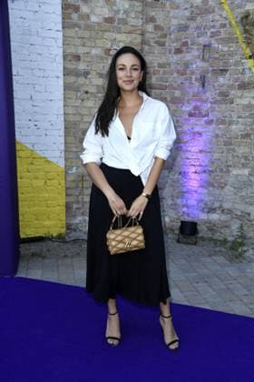 Janina Uhse at the LASCANA SUMMER CLUB as part of Berlin Fashion Week at Maaya in Berlin on 02 07 2025