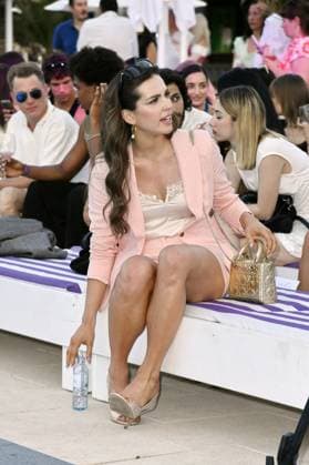 Lili Paul Roncalli at the LASCANA SUMMER CLUB as part of Berlin Fashion Week at Maaya in Berlin on 02 07 2025