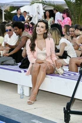 Lili Paul Roncalli at the LASCANA SUMMER CLUB as part of Berlin Fashion Week at Maaya in Berlin on 02 07 2025