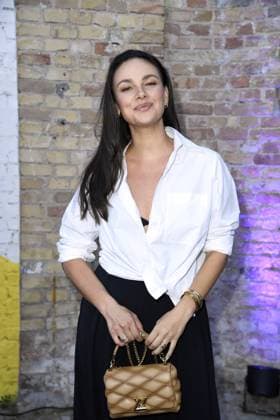 Janina Uhse at the LASCANA SUMMER CLUB as part of Berlin Fashion Week at Maaya in Berlin on 02 07 2025