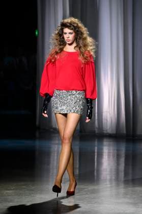 Model at the Kilian Kerner Fashion Show at the Berlin Fashion Week S S 2026 in the Uber Eats Music Hall Berlin, 02 07 2025 Foto:xN.xKubelkax xFuturexImagex kerner_5717