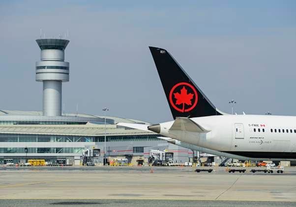 April 28, 2021, Toronto, On, CANADA: Planes sit on the tarmac at Pearson International Airport in Toronto on Wednesday, April 28, 2021. Toronto CANADA  - ZUMAc35_ 20210428_zaf_c35_169 Copyright: xNathanxDenettex