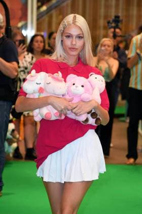 Daniela Djokic at the WALK of Mumuso in the Mall of Berlin as part of Berlin Fashion Week SS26 Spring Summer 2026 on 03 07 2025