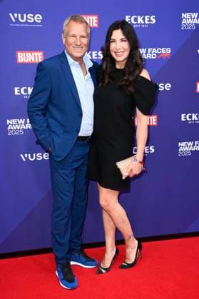 Alexandra Polzin with husband Gerhard Leinauer at the presentation of the Bunte New Faces Awards Style 2025 at the Telegraphenamt Berlin, 03 07 2025 Foto:xN.xKubelkax xFuturexImagex faces_5707