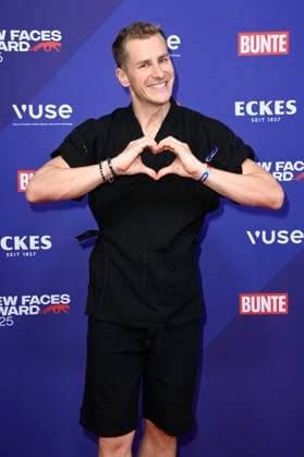 Lukas Sauer at the presentation of the Bunte New Faces Awards Style 2025 at the Telegraphenamt Berlin, 03 07 2025 Foto:xN.xKubelkax xFuturexImagex faces_5720