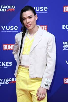 Helge Mark Lodder at the presentation of the Bunte New Faces Awards Style 2025 at the Telegraphenamt Berlin, 03 07 2025 Foto:xN.xKubelkax xFuturexImagex faces_5728