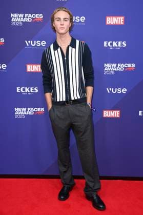 Moritz Rüdiger at the presentation of the Bunte New Faces Awards Style 2025 at the Telegraphenamt Berlin, 03 07 2025 Foto:xN.xKubelkax xFuturexImagex faces_5737
