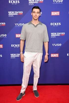 Diego Pooth at the presentation of the Bunte New Faces Awards Style 2025 at the Telegraphenamt Berlin, 03 07 2025 Foto:xN.xKubelkax xFuturexImagex faces_5739
