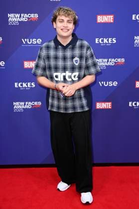 Marek Fritz at the presentation of the Bunte New Faces Awards Style 2025 at the Telegraphenamt Berlin, 03 07 2025 Foto:xN.xKubelkax xFuturexImagex faces_5755
