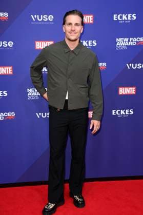 Felix Stein at the presentation of the Bunte New Faces Awards Style 2025 at the Telegraphenamt Berlin, 03 07 2025 Foto:xN.xKubelkax xFuturexImagex faces_5770