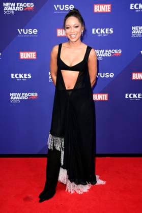 Jenny Augusta at the presentation of the Bunte New Faces Awards Style 2025 at the Telegraphenamt Berlin, 03 07 2025 Foto:xN.xKubelkax xFuturexImagex faces_5774
