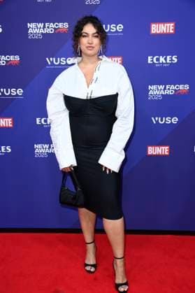 Vivien Blotzki at the presentation of the Bunte New Faces Awards Style 2025 at the Telegraphenamt Berlin, 03 07 2025 Foto:xN.xKubelkax xFuturexImagex faces_5797