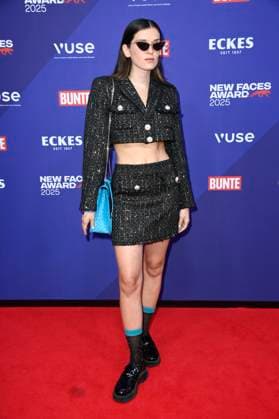Caroline Hartig at the presentation of the Bunte New Faces Awards Style 2025 at the Telegraphenamt Berlin, 03 07 2025 Foto:xN.xKubelkax xFuturexImagex faces_5799