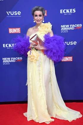 Kati Schön at the presentation of the Bunte New Faces Awards Style 2025 at the Telegraphenamt Berlin, 03 07 2025 Foto:xN.xKubelkax xFuturexImagex faces_5803