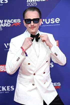 Jan Henrik Scheper Stuke at the presentation of the Bunte New Faces Awards Style 2025 at the Telegraphenamt Berlin, 03 07 2025 Foto:xN.xKubelkax xFuturexImagex faces_5865
