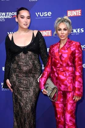 Alex Mariah Peter and Samantha Abdul at the presentation of the Bunte New Faces Awards Style 2025 at the Telegraphenamt Berlin, 03 07 2025 Foto:xN.xKubelkax xFuturexImagex faces_5879