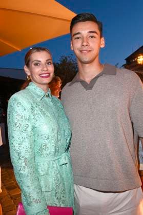 Rebecca Kunikowski and Diego Pooth at the presentation of the Bunte New Faces Awards Style 2025 at the Telegraphenamt Berlin, 03 07 2025 Foto:xN.xKubelkax xFuturexImagex faces_5882