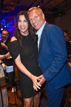 Alexandra Polzin with husband Gerhard Leinauer at the presentation of the Bunte New Faces Awards Style 2025 at the Telegraphenamt Berlin, 03 07 2025 Foto:xN.xKubelkax xFuturexImagex faces_5889