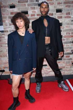 Eliob Demofike with life partner Myat at the Bunte New Faces Awards Style 2025 at the Telegraphenamt Berlin, 03 07 2025 Foto:xN.xKubelkax xFuturexImagex faces_5891