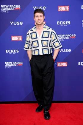 Sebastiano Schweitzer at the presentation of the Bunte New Faces Awards Style 2025 at the Telegraphenamt Berlin, 03 07 2025 Foto:xN.xKubelkax xFuturexImagex faces_5813
