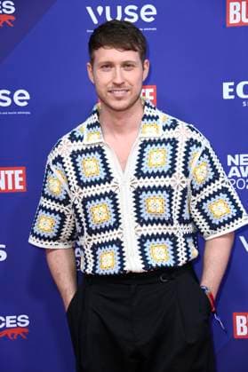 Sebastiano Schweitzer at the presentation of the Bunte New Faces Awards Style 2025 at the Telegraphenamt Berlin, 03 07 2025 Foto:xN.xKubelkax xFuturexImagex faces_5814