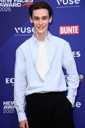 Mike Leon Lichtenberg at the presentation of the Bunte New Faces Awards Style 2025 at the Telegraphenamt Berlin, 03 07 2025 Foto:xN.xKubelkax xFuturexImagex faces_5816