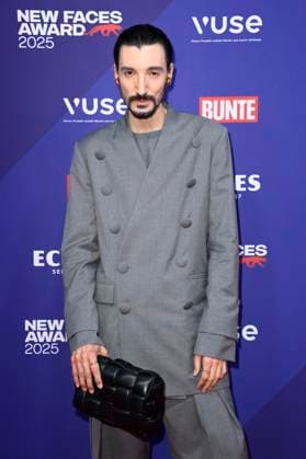 Julian Daynov at the presentation of the Bunte New Faces Awards Style 2025 at the Telegraphenamt Berlin, 03 07 2025 Foto:xN.xKubelkax xFuturexImagex faces_5835