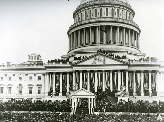 Investiture du president William McKinley le 4 Mars 1901 - Les investitures des presidents Americains a Washington Inauguration ceremony for President William McKinley on March 4, 1901. Washington Etats-Unis *** Investiture du president William McKinley le 4 Mars 1901 Les investitures des presidents Americains a Washington Inauguration ceremony for President William McKinley on March 4, 1901 Washington Etats Unis  Copyright: xAgencex xBestimagexAgencex xBestimagex