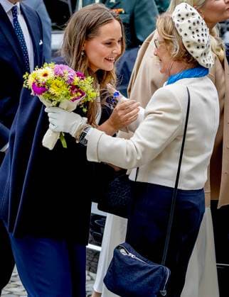 04-07-2025 Norway Queen Sonja and Princess Ingrid Alexandra attend the commemoration of the 200th anniversary of the emigration to America in Stavanger. Â  Copyright: xPPEx
