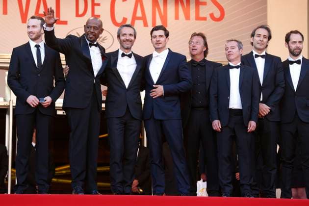 Conrad Kemp, Forest Whitaker, Orlando Bloom, Richard Grandpierre, Caryl Ferey, r Alexandre Desplat and Julien Rappeneau - Montee des marches du film Zulu lors de la cloture du 66eme festival du film de Cannes. Le 26 mai 2013 Redcarpet of Zulu for the closing ceremony of the 66th Cannes Film Festival. On may 26th 2013 Cannes France *** Conrad Kemp, Forest Whitaker, Orlando Bloom, Richard Grandpierre, Caryl Ferey, r Alexandre Desplat and Julien Rappeneau Montee des marches du film Zulu lors de la cloture du 66eme festival du film de Cannes Le 26 mai 2013 Redcarpet of Zulu for the closing ceremony of the 66th Cannes Film Festival On may 26th 2013 Cannes France  Copyright: xJACOVIDES-BORDE-MOREAUx xBESTIMAGExJACOVIDES-BORDE-MOREAUx xBESTIMAGEx
