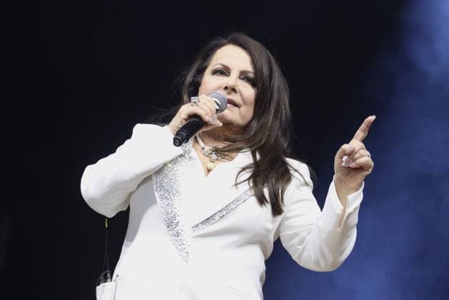 Bilder des Jahres 2025, Entertainment 07 Juli Entertainment Themen der Woche KW27 Sängerin Marianne Rosenberg Berliner Rundfunk Open Air 2025 am 05.07.2025 Parkbühne Wuhlheide *** Singer Marianne Rosenberg Berliner Rundfunk Open Air 2025 on 05 07 2025 Parkbühne Wuhlheide Copyright: xmix1x xMatthiasxBaranx