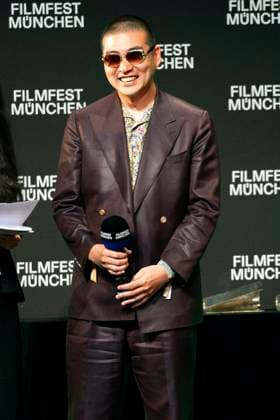 Soujiro Sanada at the award ceremony at the 42 Filmfest Munich 2025 at Amerikahaus Munich, 05 07 2025 Foto:xN.xKolinzx xFuturexImagex preisverleihung_5704