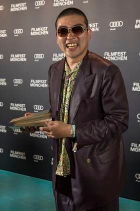 Soujiro Sanada at the award ceremony at the 42 Filmfest Munich 2025 at Amerikahaus Munich, 05 07 2025 Foto:xN.xKolinzx xFuturexImagex preisverleihung_5712
