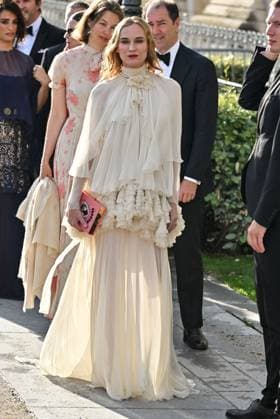 PFW Bal D Ete Outside Arrivals Diane Kruger arriving at the Bal D Ete ahead of Haute Couture Fashion Week in Paris, France on July, 6, 2025. Photo by Julien Reynaud APS-Medias ABACAPRESS.COM Paris France  Copyright: xReynaudxJulien APS-Medias ABACAx
