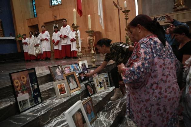Mass held in Ciudad Juarez for families of crematorium victims CIUDAD JUAREZ, MEXICO - JULY 6: The Diocese of Ciudad Juarez held a Eucharistic mass on Sunday in memory of families who believe their loved ones were among the 383 bodies recently discovered at the Plenitud crematorium, on July 6, 2025 in Ciudad Juarez, Mexico. Bishop Jose Guadalupe Torres Campa led the service at the city’s cathedral, calling for unity and justice following the incident, which shocked the community and raised concerns over human dignity. Christian Torres Anadolu Ciudad Juarez Mexico. Editorial use only. Please get in touch for any other usage.  Copyright: x2025xAnadoluxChristianxTorresx