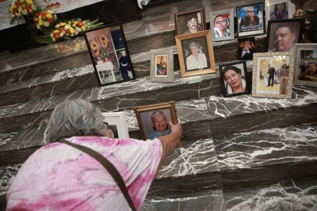 Mass held in Ciudad Juarez for families of crematorium victims CIUDAD JUAREZ, MEXICO - JULY 6: The Diocese of Ciudad Juarez held a Eucharistic mass on Sunday in memory of families who believe their loved ones were among the 383 bodies recently discovered at the Plenitud crematorium, on July 6, 2025 in Ciudad Juarez, Mexico. Bishop Jose Guadalupe Torres Campa led the service at the city’s cathedral, calling for unity and justice following the incident, which shocked the community and raised concerns over human dignity. Christian Torres Anadolu Ciudad Juarez Mexico. Editorial use only. Please get in touch for any other usage.  Copyright: x2025xAnadoluxChristianxTorresx