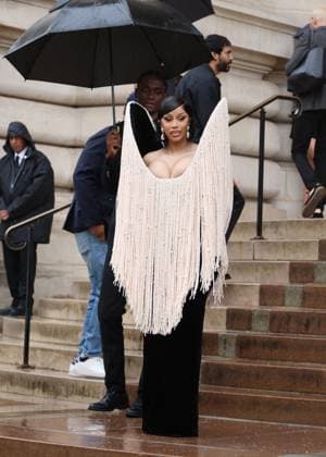 Cardi B Celebrities at Schiaparelli Haute Couture Fall Winter 2025 2026 Collection fashion show, during Paris Fashion Week on july 7th 2025 Denis Guignebourg Bestimage Celebrities at Schiaparelli Haute Couture Fall Winter 2025 2026 Collection fashion show, during Paris Fashion Week on july 7th 2025 Paris France  Copyright: xDenisxGuignebourgx xBestimagexDenisxGuignebourgx xBestimagex