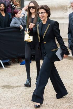 PFW Schiaparelli Outside Arrivals NB Rachida Dati arriving at the Schiaparelli show as part of Haute Couture Fashion Week on July 07, 2025 in Paris, France. Photo by Nasser Berzane ABACAPRESS.COM Paris France  Copyright: xBerzanexNasser ABACAx