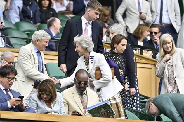 Tennis : Wimbledon -2025 - ITF - Tennis - Wimbledon - ITF - Ambiance Royal Box - Duchesse de Gloucester GB  Copyright: xChryslenexCaillaud xPznewsx